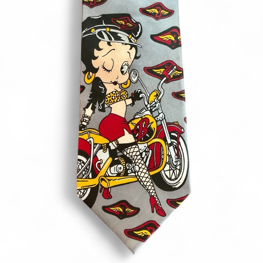 Beans McGee Betty Boop Silk Tie